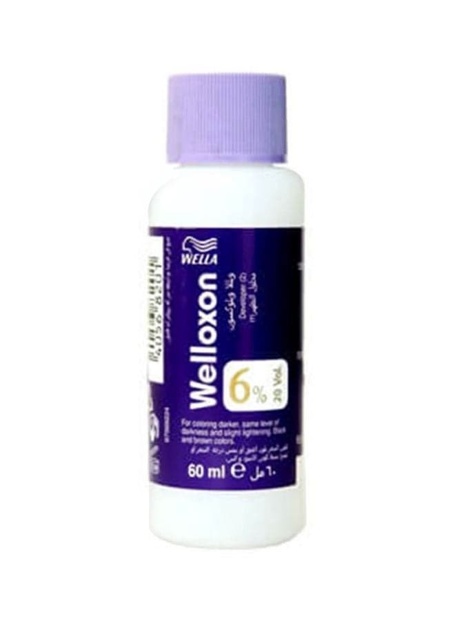 Welloxon 6% Developer White 60ml: Perfect for Subtle Tones - Image 1