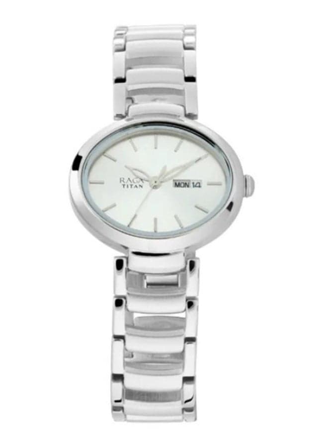 TITAN Raga Viva Silver Dial Women's Elegance Watch - Image 1