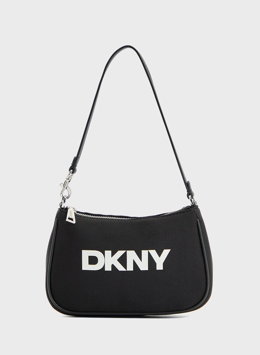 DKNY Jenny Zip-Through Logo Satchel - Elegance Meets Function - Image 1
