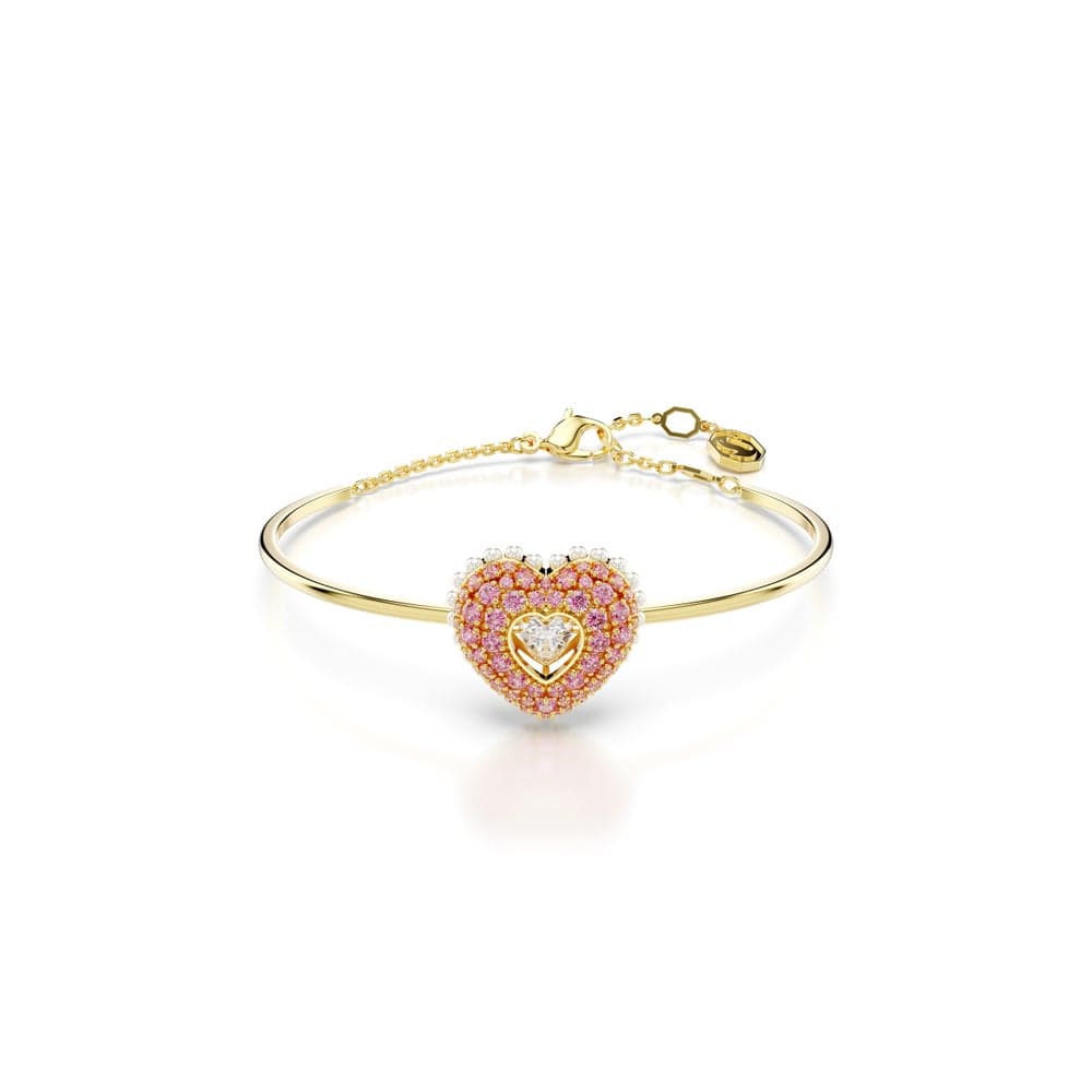 SWAROVSKI Idyllia Gold-Tone Crystal Bracelet - A Love Statement - Image 1