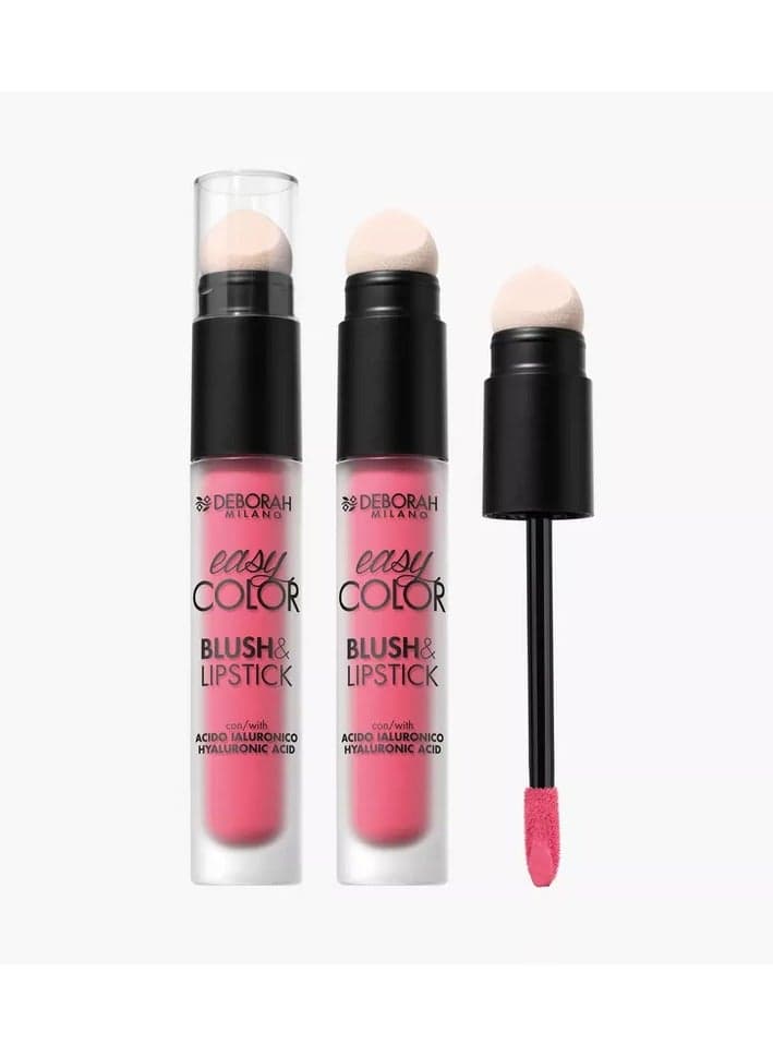 Deborah REBEL PINK Blush & Lipstick Duo - 03 - Image 1