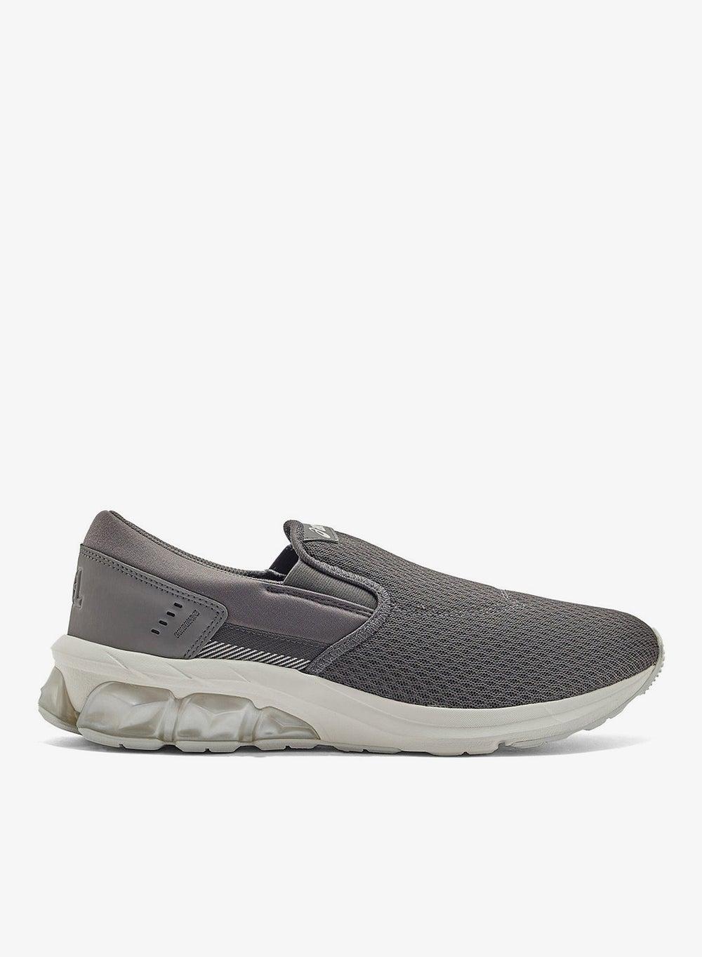 Gel-Quantum 90 IV: Luxurious Grey Lifestyle Slip-Ons - Image 1