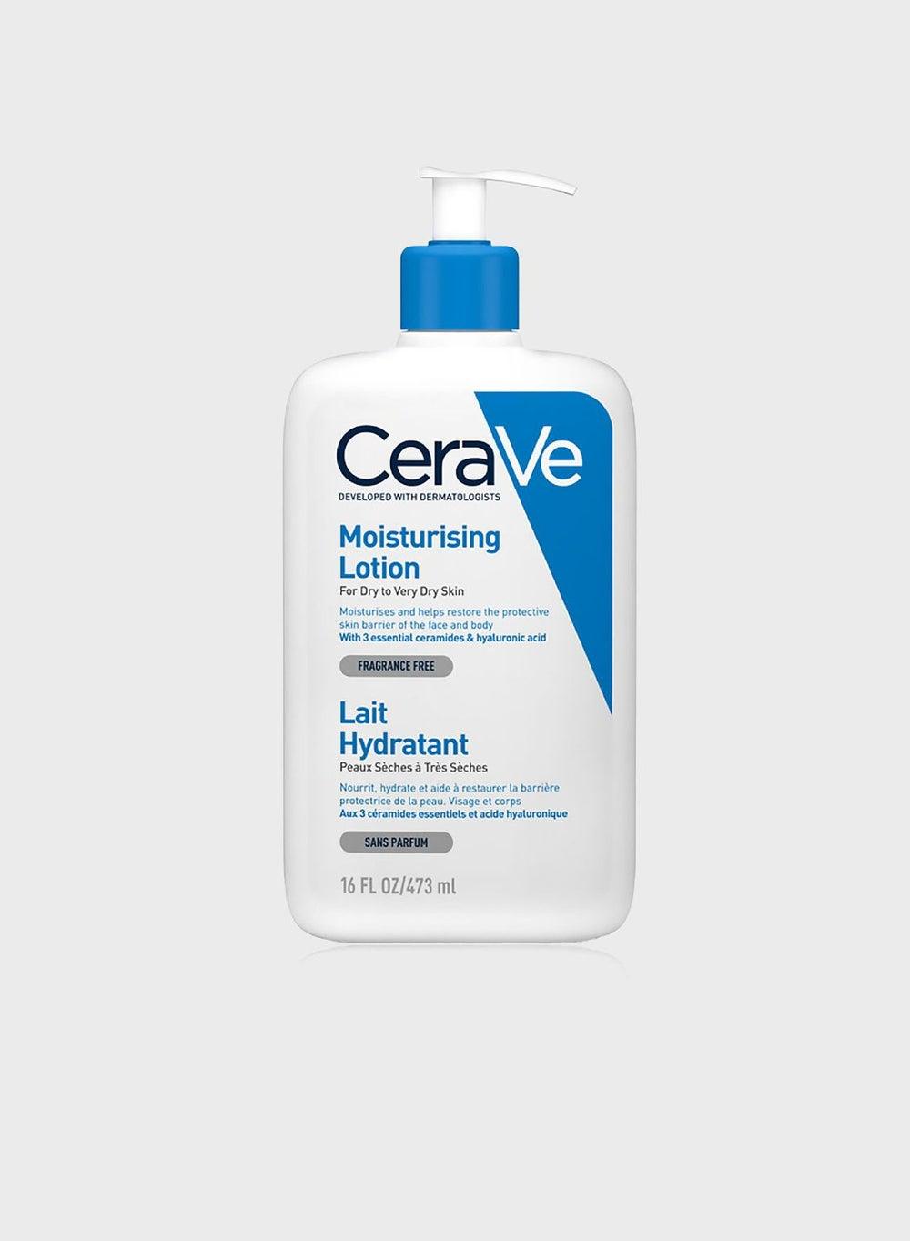 CeraVe Hyaluronic Acid Moisturizer 473 ML - Quenches Dry Skin - Image 1