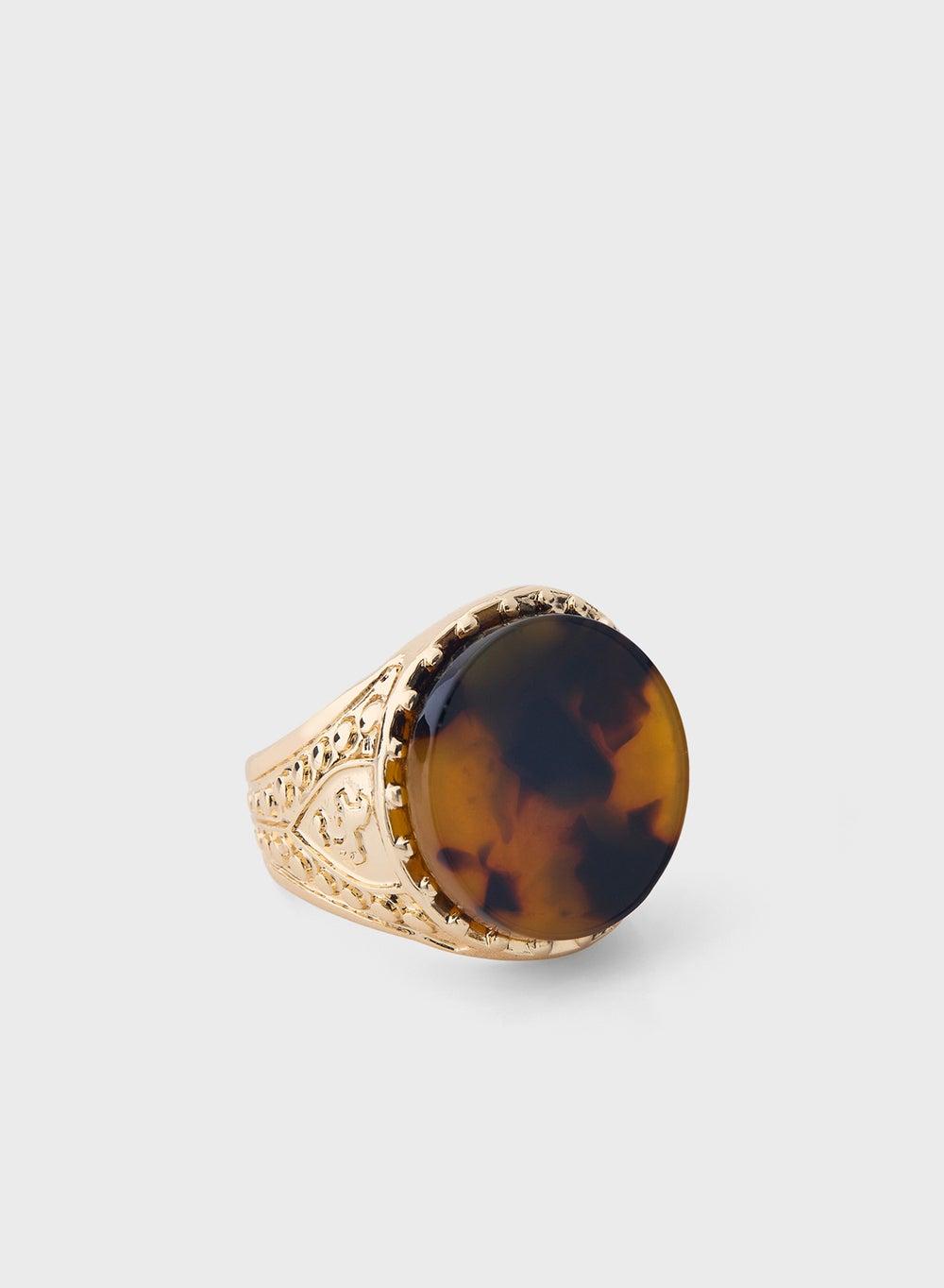 ELLA Elegance: Signature Signet Ring for Modern Women - Image 1