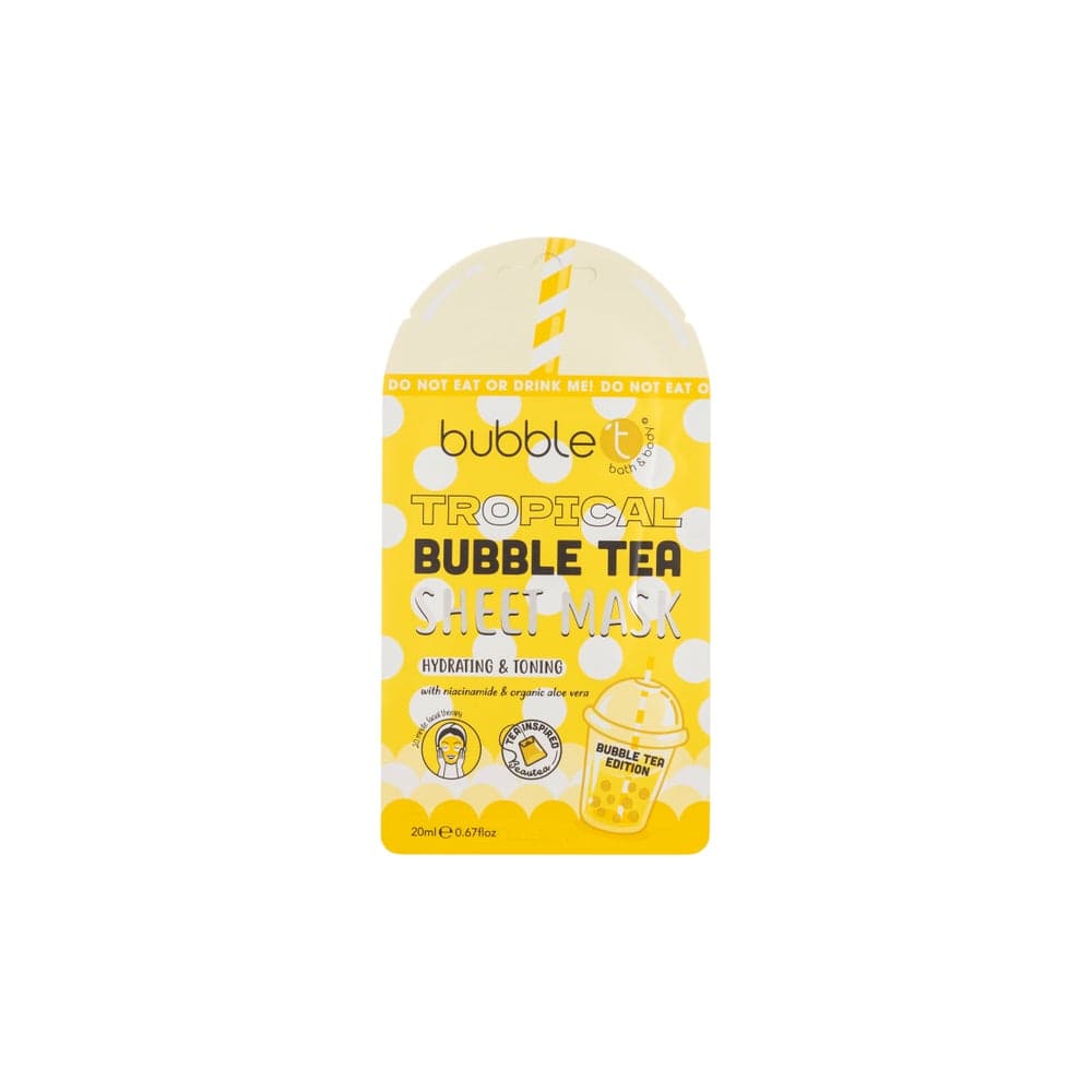 Tropical Aloe Vera & Niacinamide Face Sheet Mask 20ml - Image 1