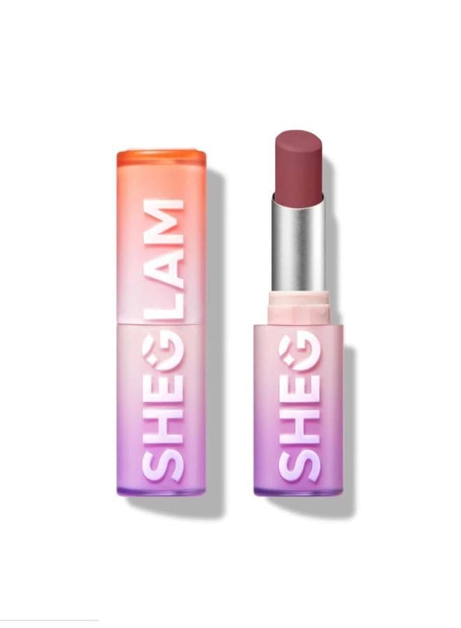Dynamatte Boom Long Lasting Matte Lipstick - A Bold Plan - Image 1