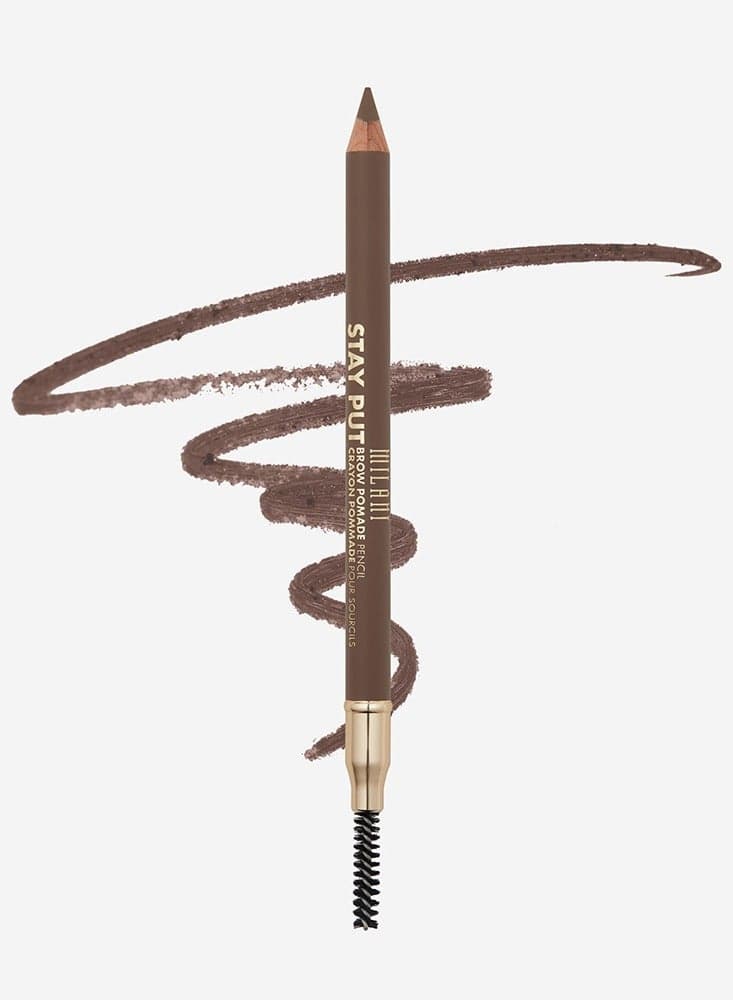 Milani Stay Put Brow Pomade Pencil - Elegance in Brunette - Image 1