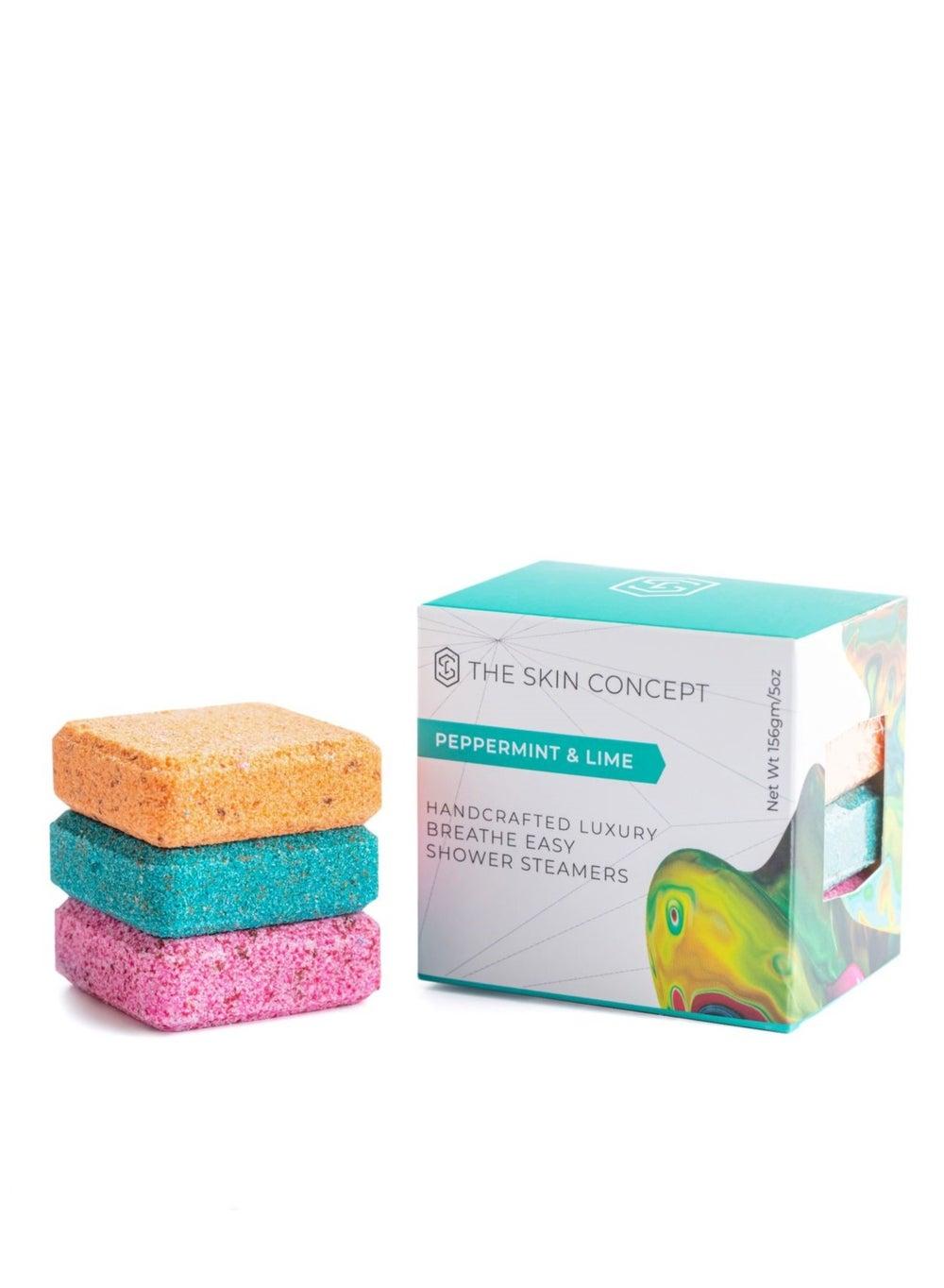 Fizzy Shower Steamers 29561506Z: Peppermint & Lime Aromatherapy - Image 1