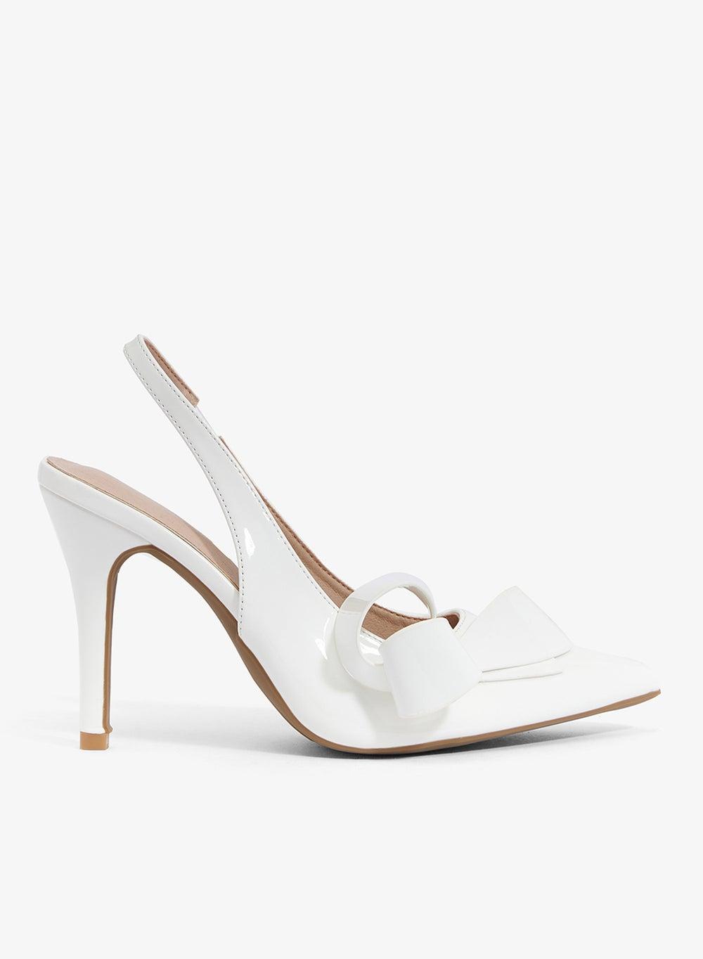 Elegant White Classic Pumps Style Xz256060 - Image 1