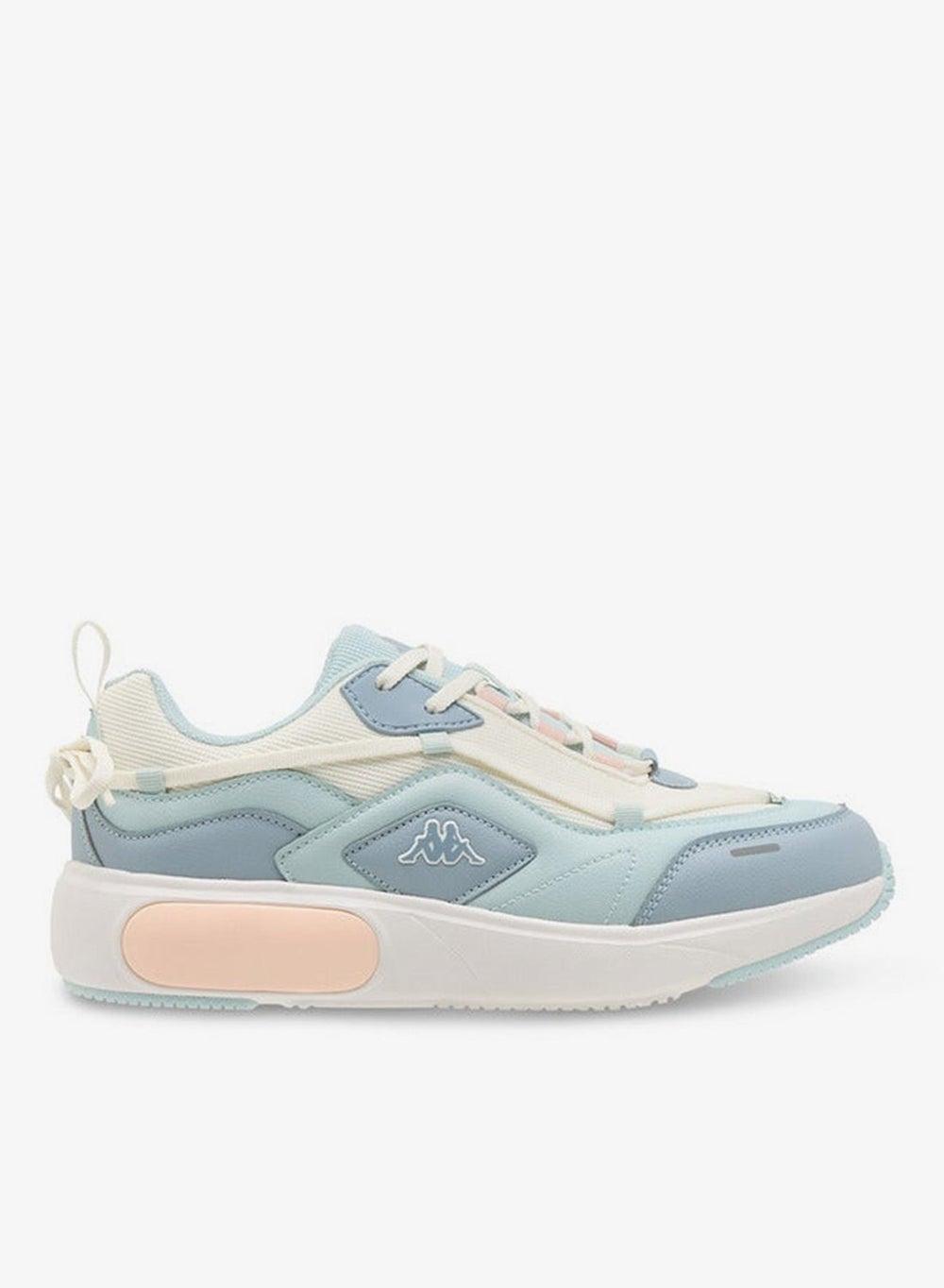 Elegant Blue Lace-Up Low-Top Sneakers Sho24Aa031W - Image 1