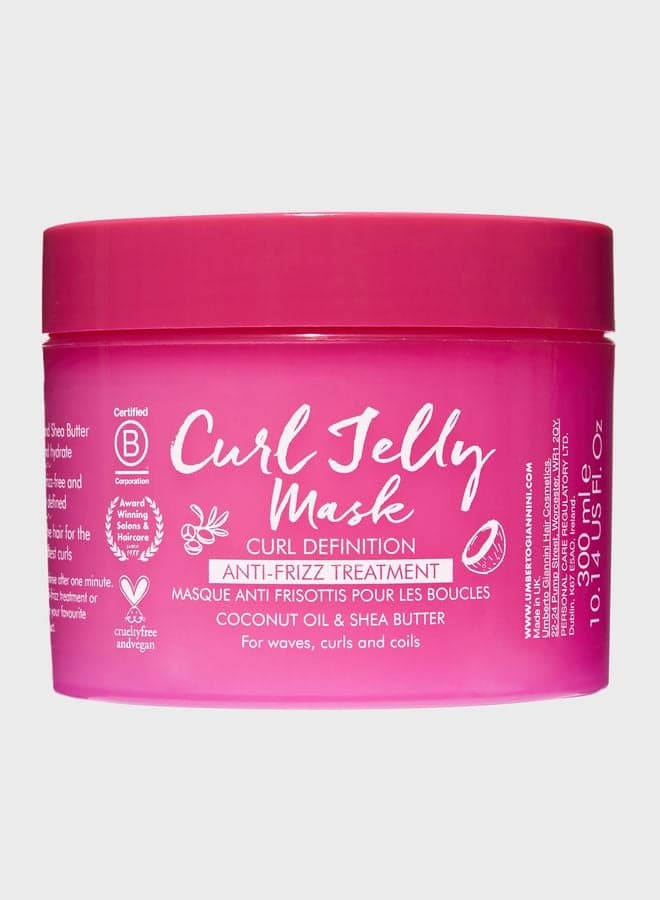 Curl Jelly Mask 300ml - Frizz-Free, Hydrating Hair Treatment - Image 1