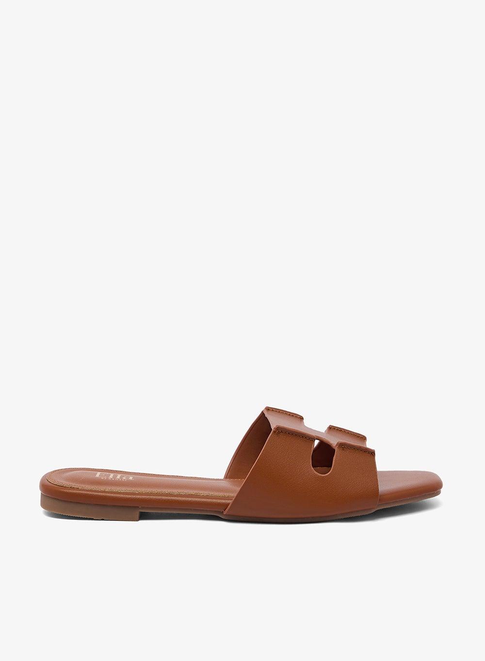 Chic Camel Flat Sandals - Style Vhl2088780 - Image 1