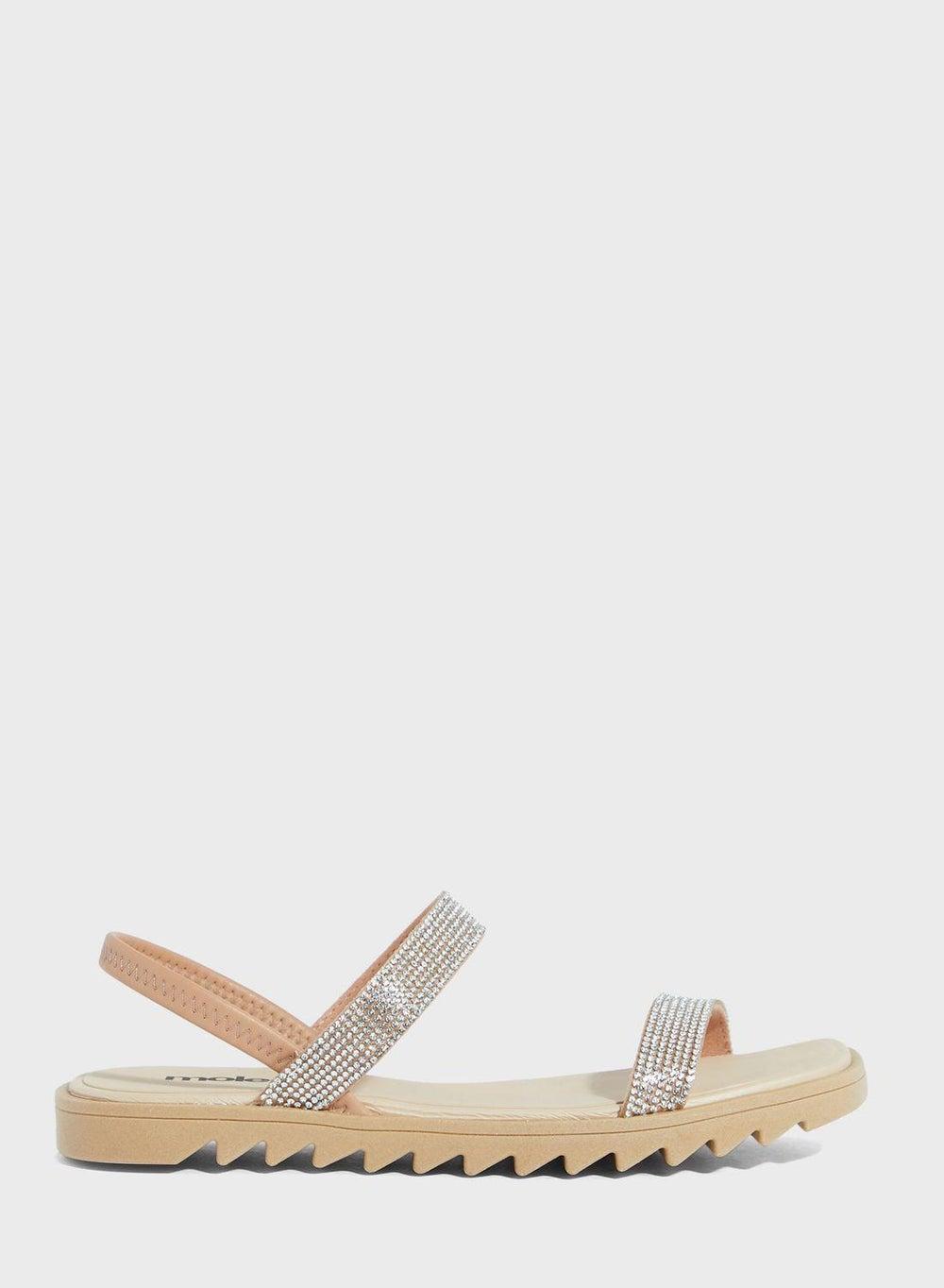 Elegant Nude Flat Sandals for Women – Ultimate Comfort & Style - Image 1