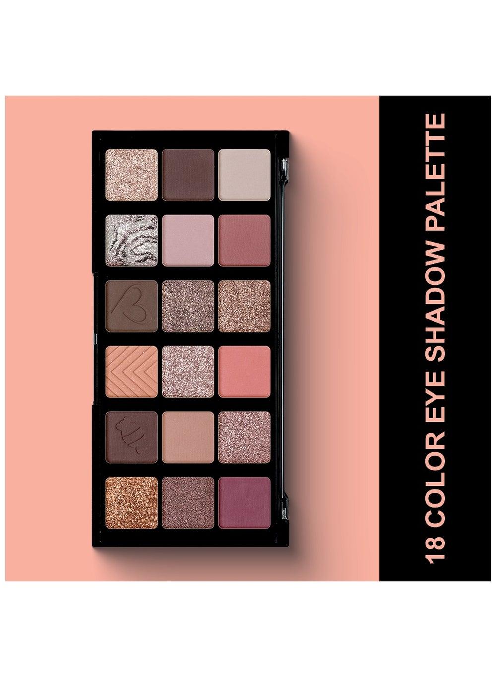 Character 18 Captivating Eyeshadow Palette: Nudes to Bold - Image 1
