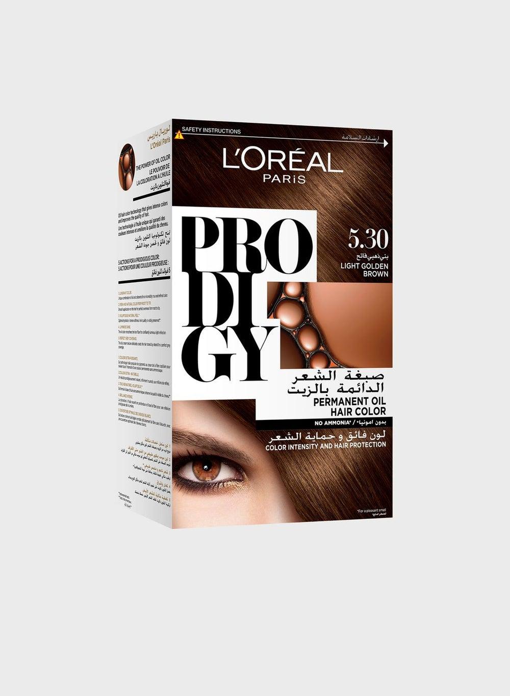 L'Oréal Paris Prodigy 5.3 Luxurious Light Golden Brown - Image 1