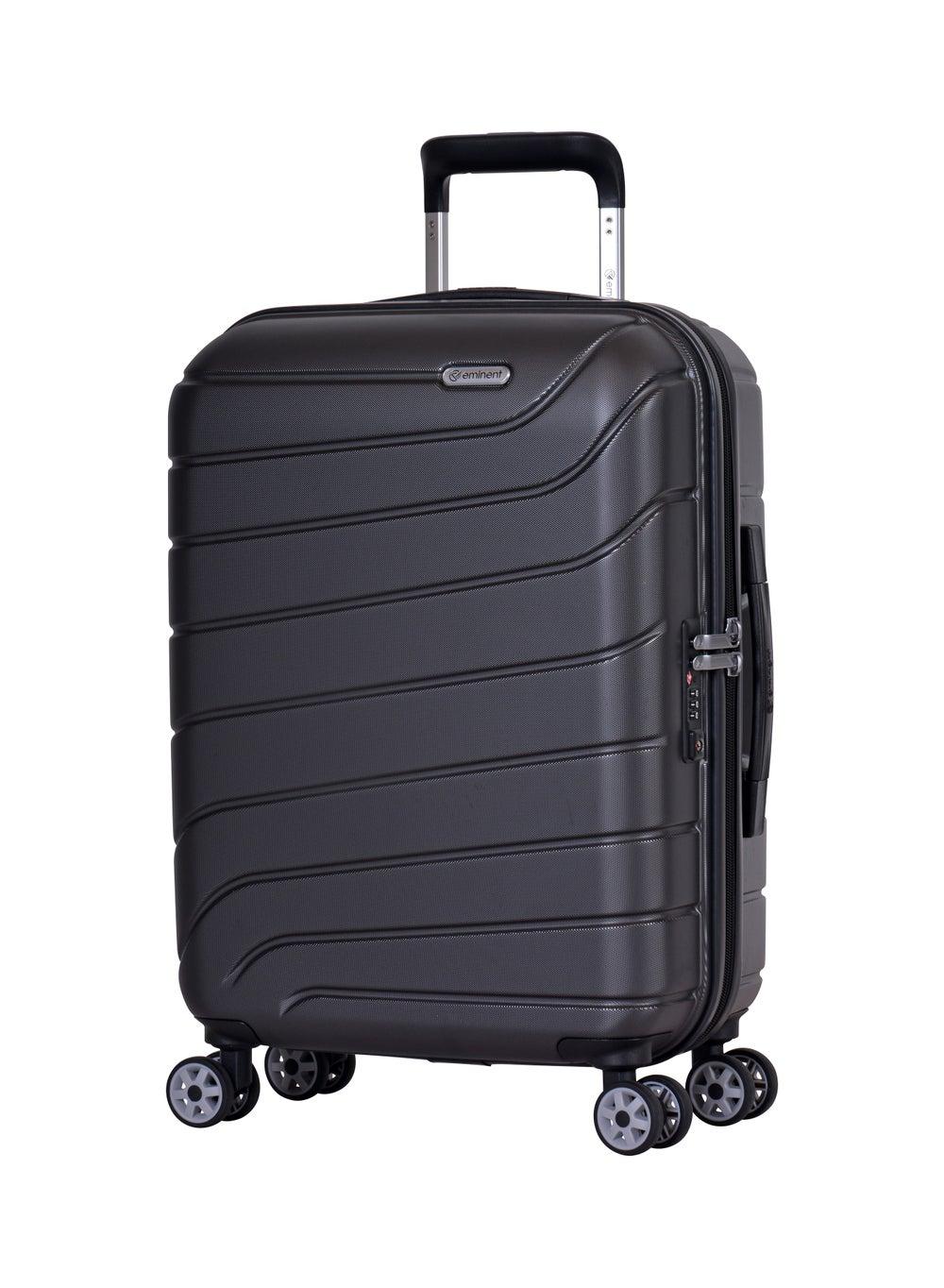 Eminent Voyager Dark Grey Hardside Suitcase KH91 with TSA Lock - Image 1