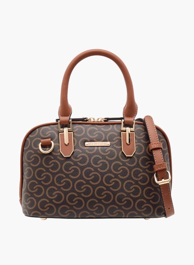 Celeste Monogram Elegance Tote with Chic Double Handles - Image 1