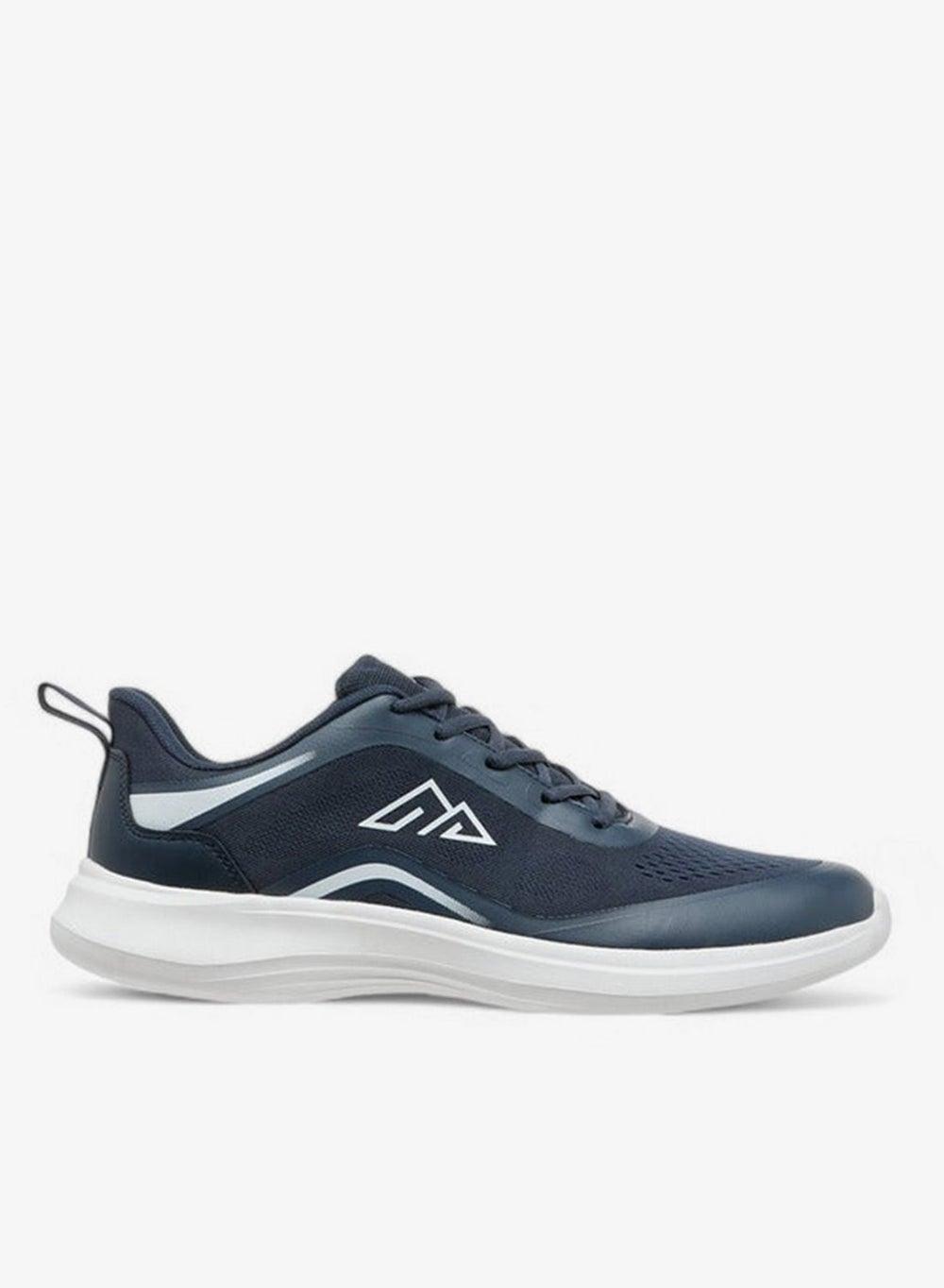 Jd240033Mnavy Textured Navy Low Top Sports Shoes - Image 1