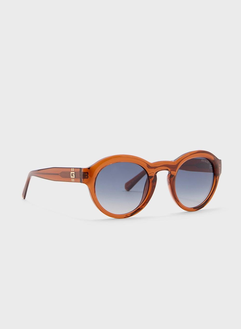 GUESS Men's UV-Protected Chic Round Sunglasses - Image 1