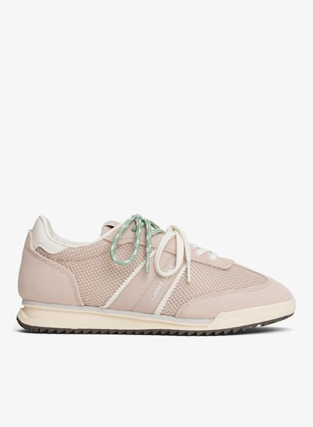 En0En02862Pj5 Grey Low-Top Sneakers with Color-Pop Detail - Image 1