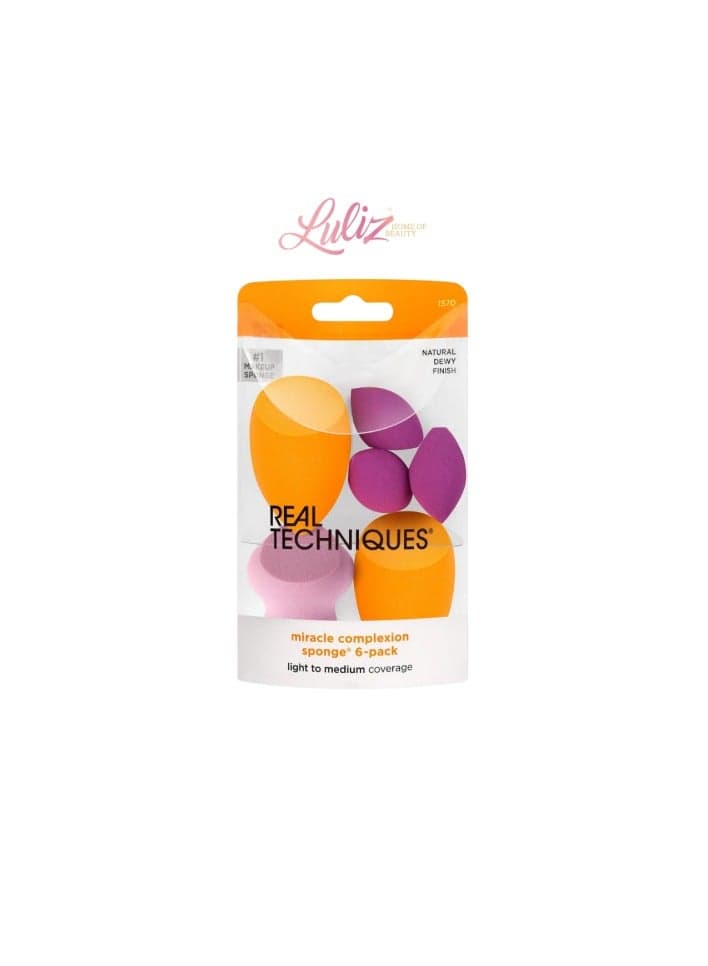 6-in-1 Miracle Makeup Sponge Set - Image 1