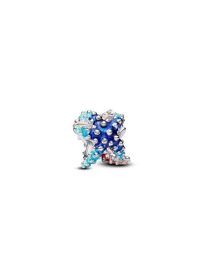 PANDORA Sterling Silver Colourful Starfish Mini Charm - Image 1