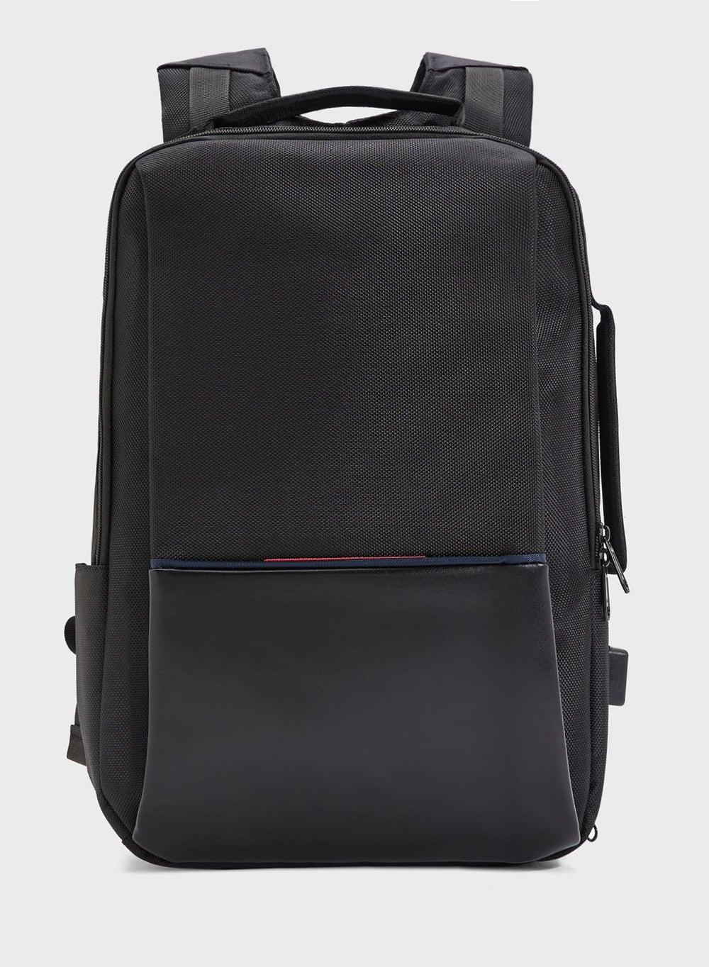 Robert Wood Casual Backpack: Stylish Utility for Men - Image 1