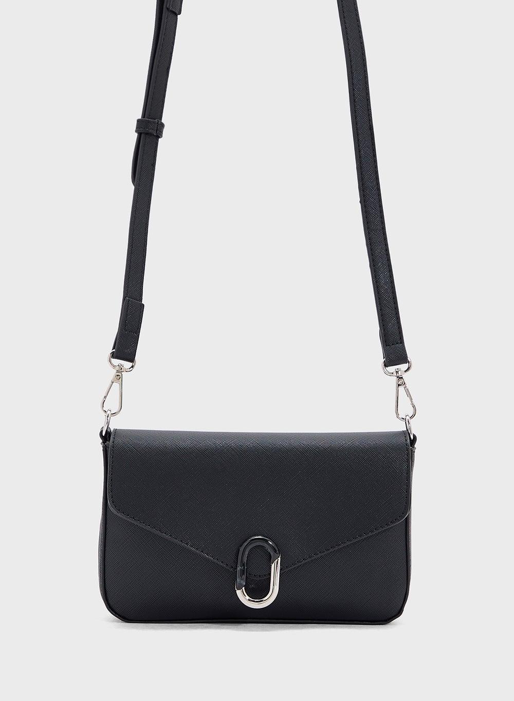 ELLA Chic Metal Trim Crossbody Bag for Women - Image 1