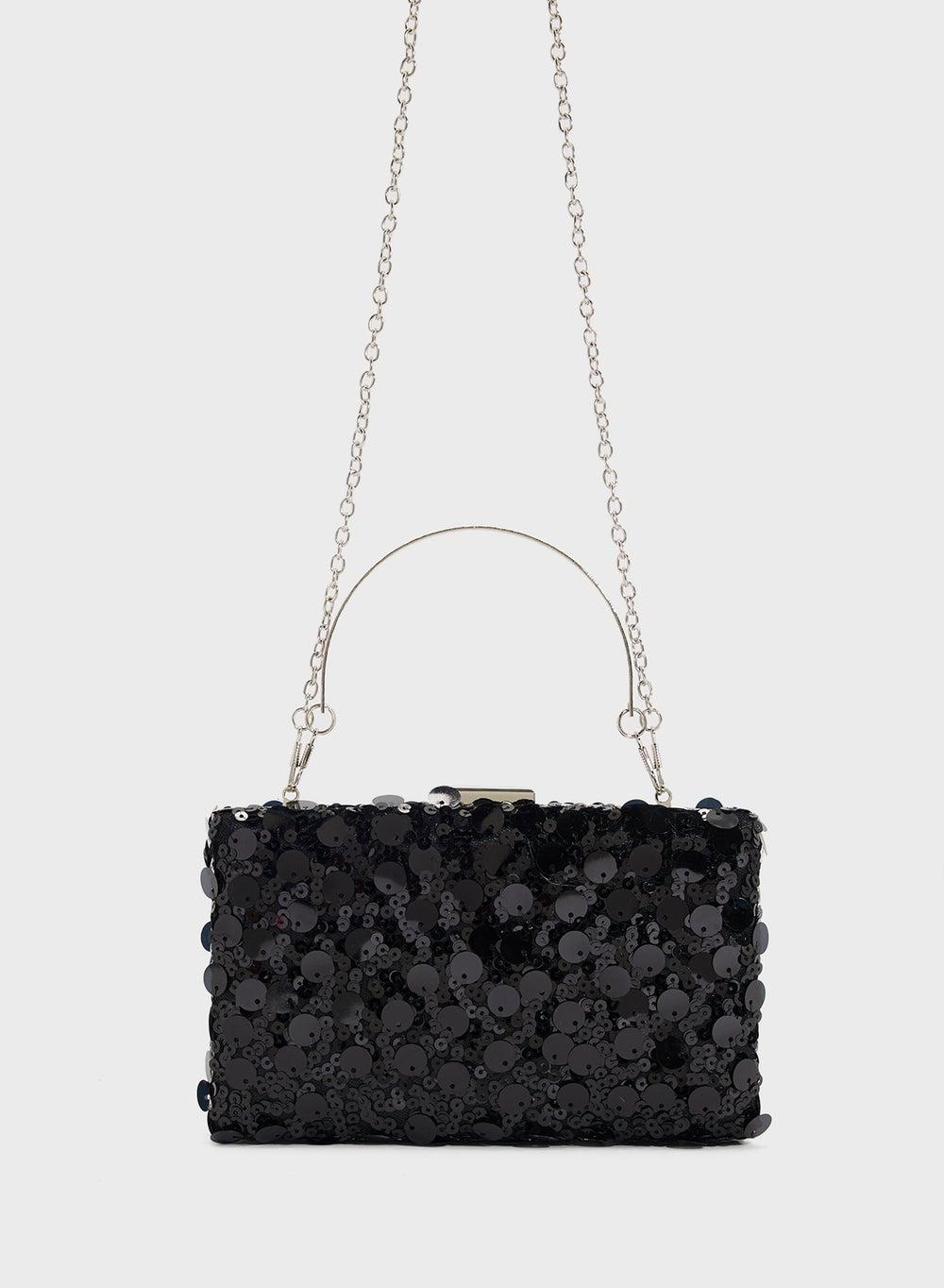 Ella Limited Edition: Women's Sparkling Sequined Clutch - Image 1
