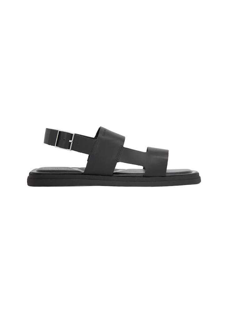 Calvin Klein Arabian Leather Sandals HM0HM01736 - Elegant Black - Image 1