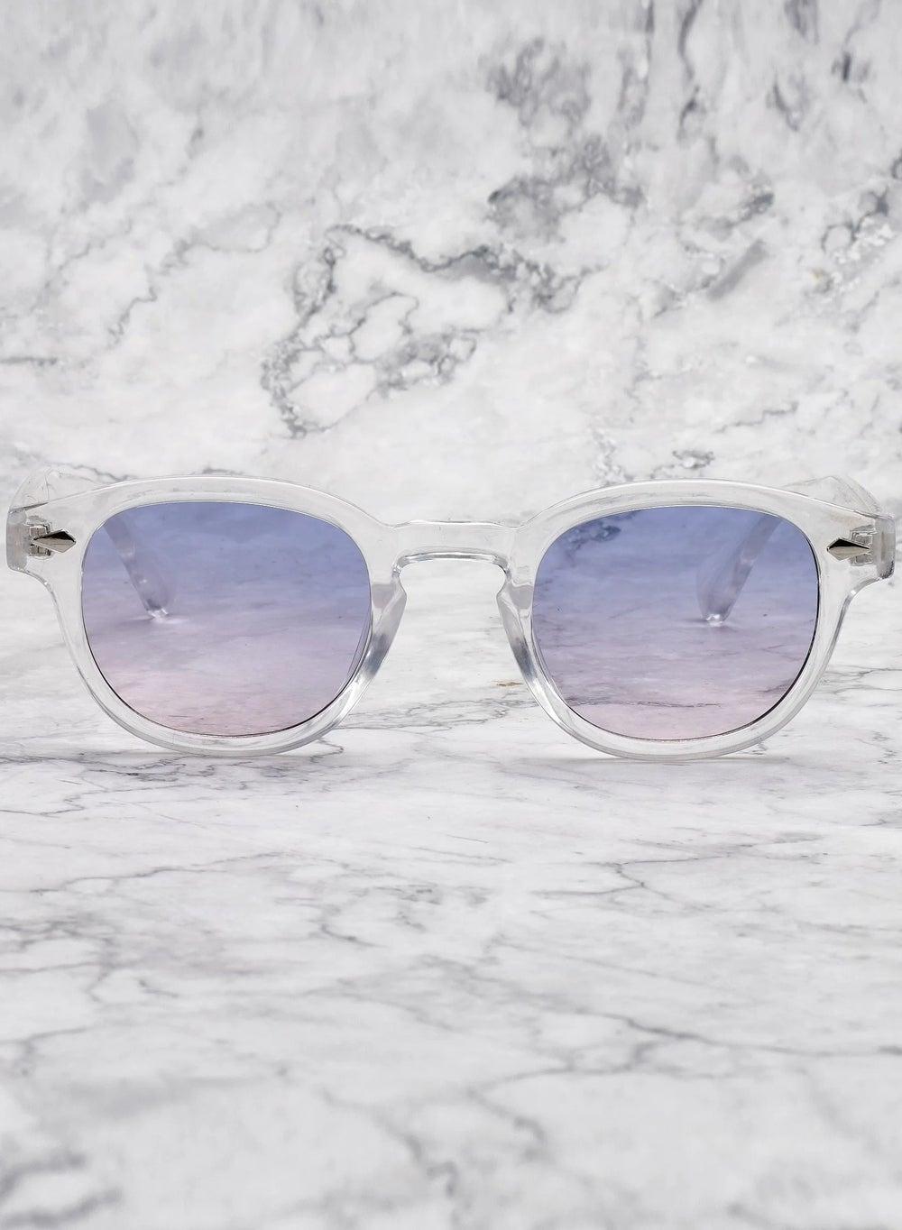 Explicit Poets JOHNNY CLEAR Unisex Sunglasses 2EP58 - Image 1