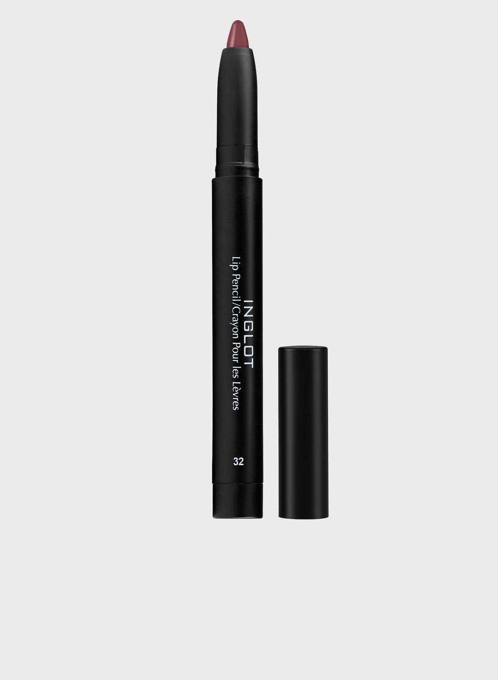 Amc Velvet Matte Lip Pencil #32 with Sharpener - Image 1