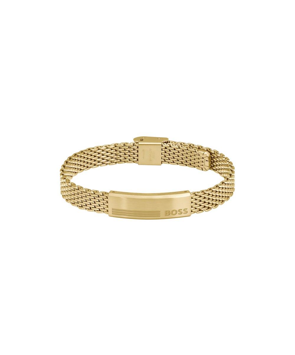 BOSS Alen Gold Bracelet - Elegance for the Modern Man - Image 1