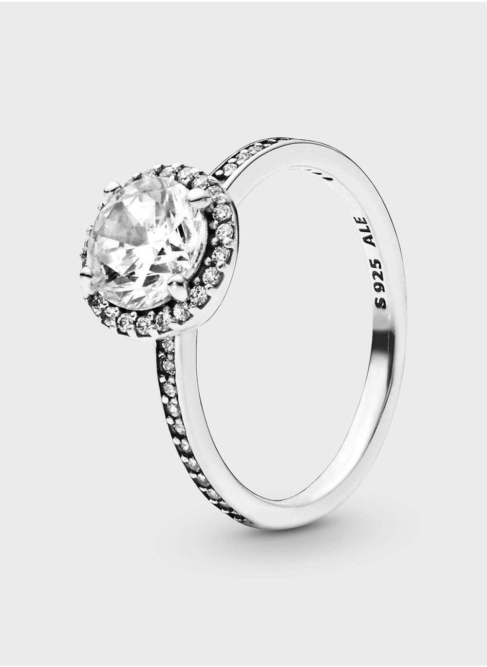 PANDORA Sterling Silver Brilliant Sparkle Cocktail Ring - Image 1