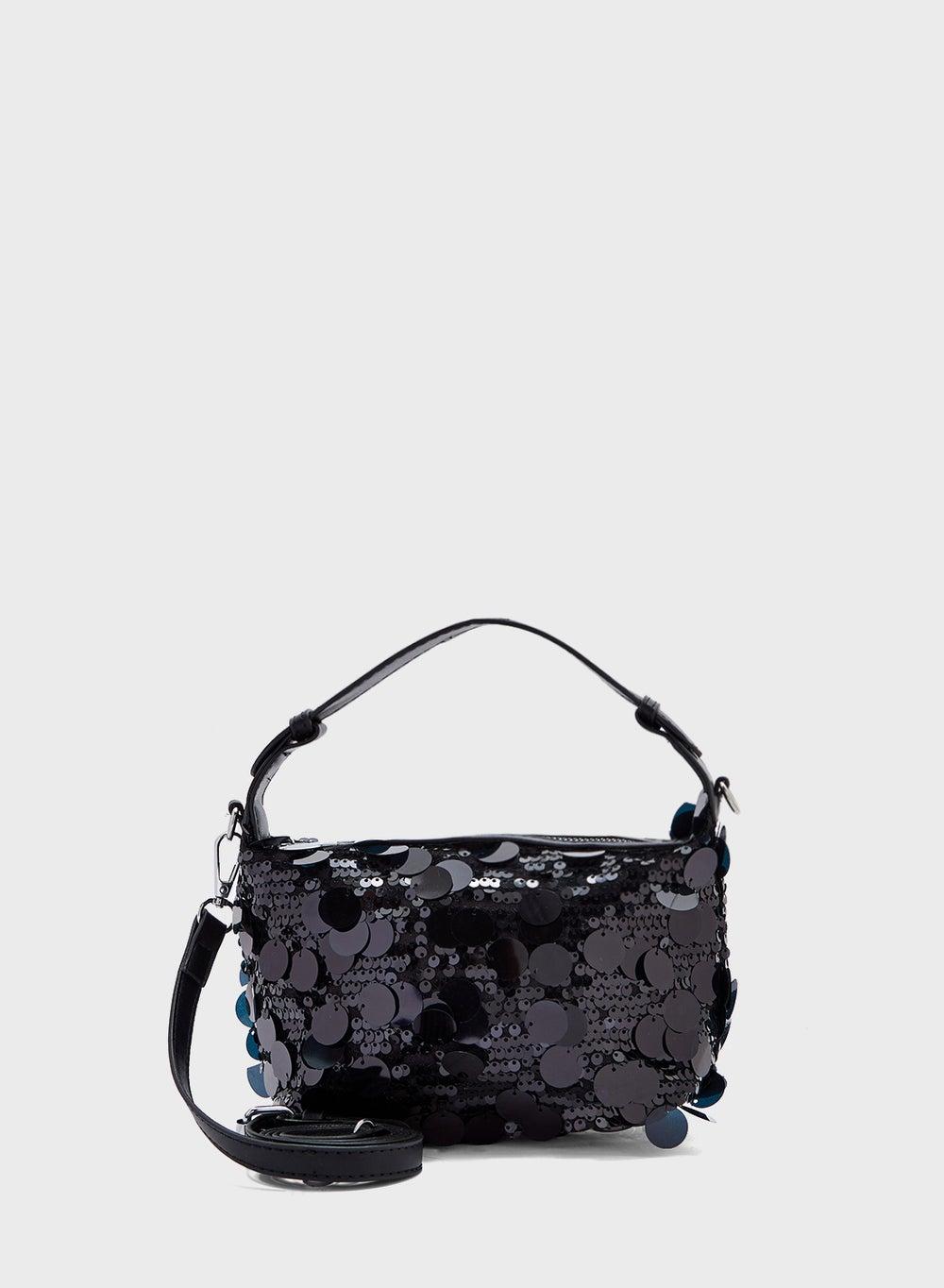 Ginger Boutique Sequined Satchel: Elegance on Your Arm - Image 1