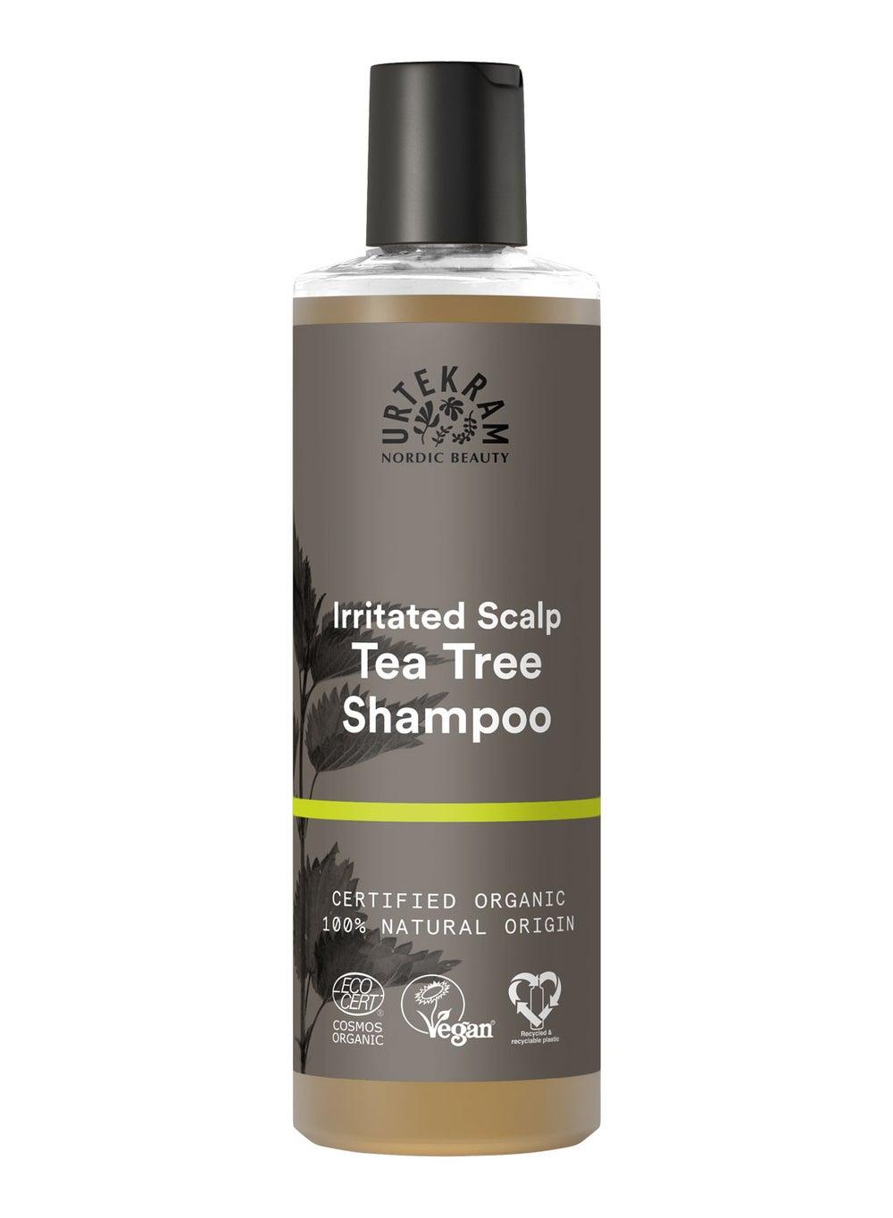 Urtekram Tea Tree Scalp Soothing Shampoo 250 ml - Organic & Vegan - Image 1