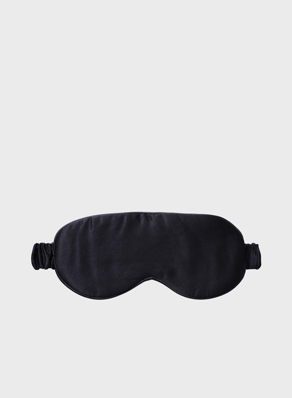 Silversilk™ Black Sleep Mask: Luxe Rest & Skin Care - Image 1