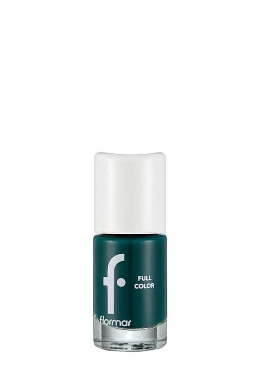 Flormar FULL COLOR Nail Enamel - FC26 King Green - Image 1