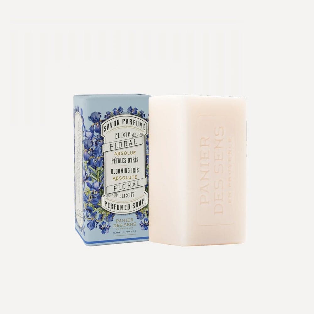 Iris Petals Luxe Solid Soap 150g - Eco-Conscious Elegance - Image 1