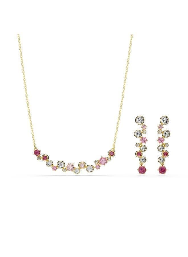 SWAROVSKI Constella Gold-Tone Necklace & Earring Set - Image 1