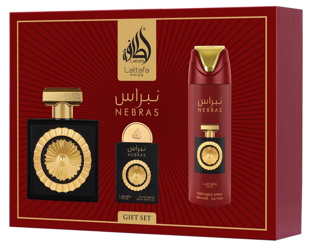 Lattafa Pride Nebras Collection - Elegant Arabian Fragrance Set - Image 1
