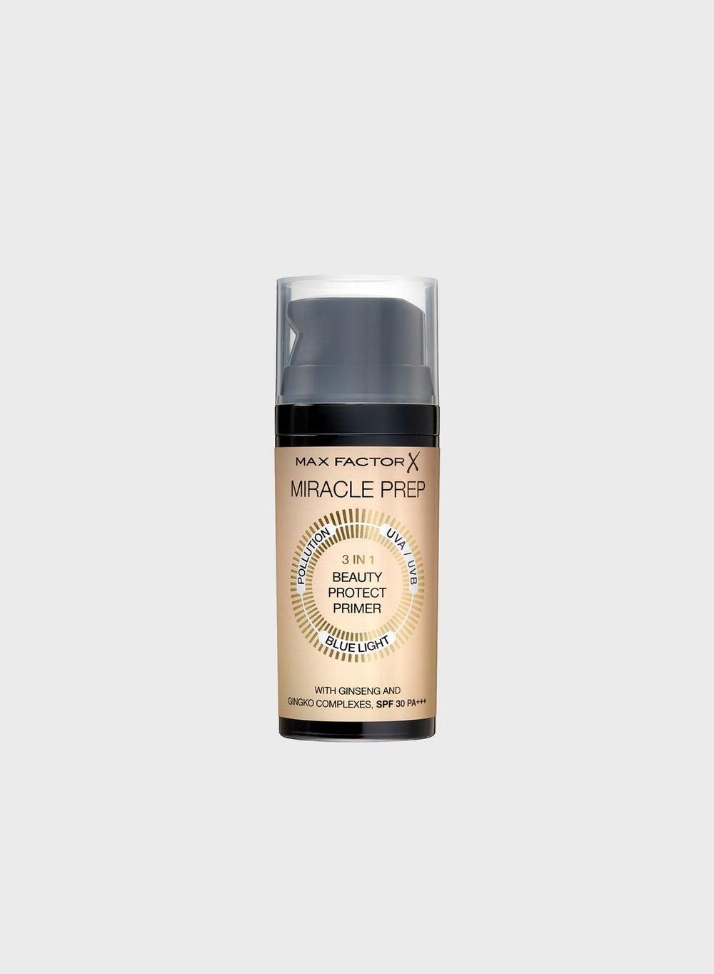 Max Factor SPF30 Miracle Shield Primer – 001, 30ml - Image 1