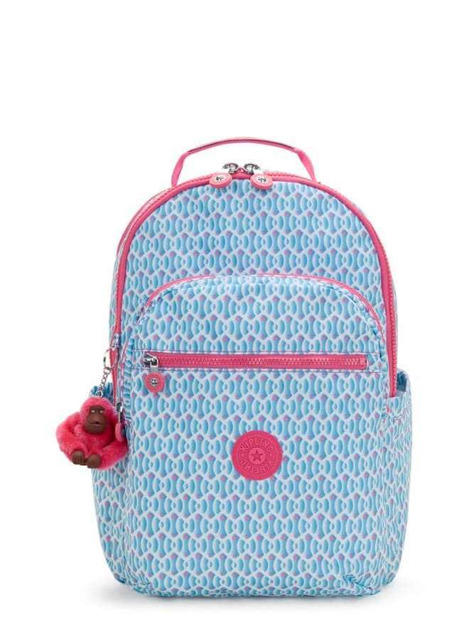 Kipling Seoul College Dreamy Geo C - Chic Large Backpack - Image 1
