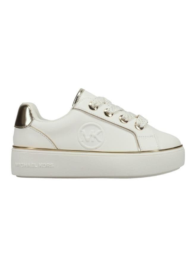 Jordana McClain Youth Sneakers Mk02731101 in White/Pale Gold - Image 1