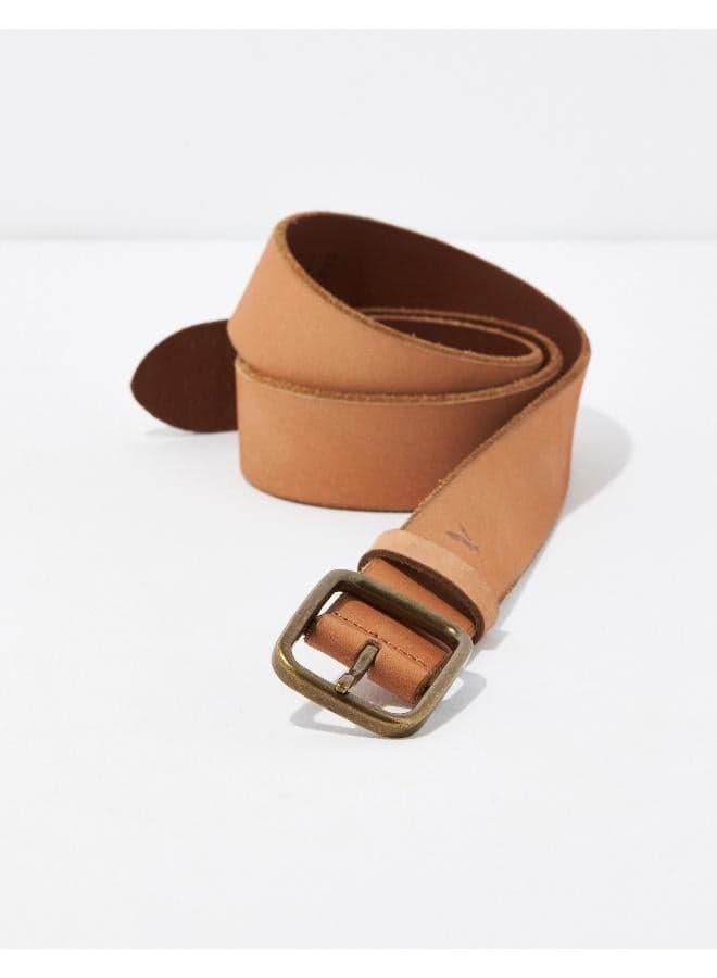 American Eagle Men's Raw Edge Leather Belt - Image 1