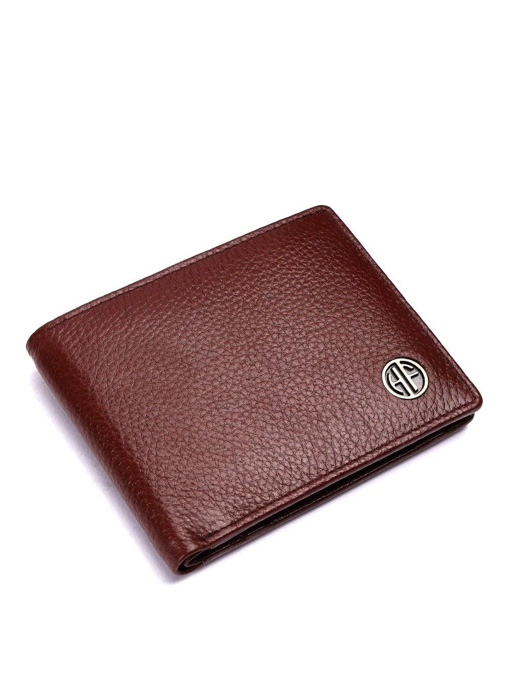 HAMMONDS FLYCATCHER Brown Nappa Leather RFID Wallet for Men - Image 1