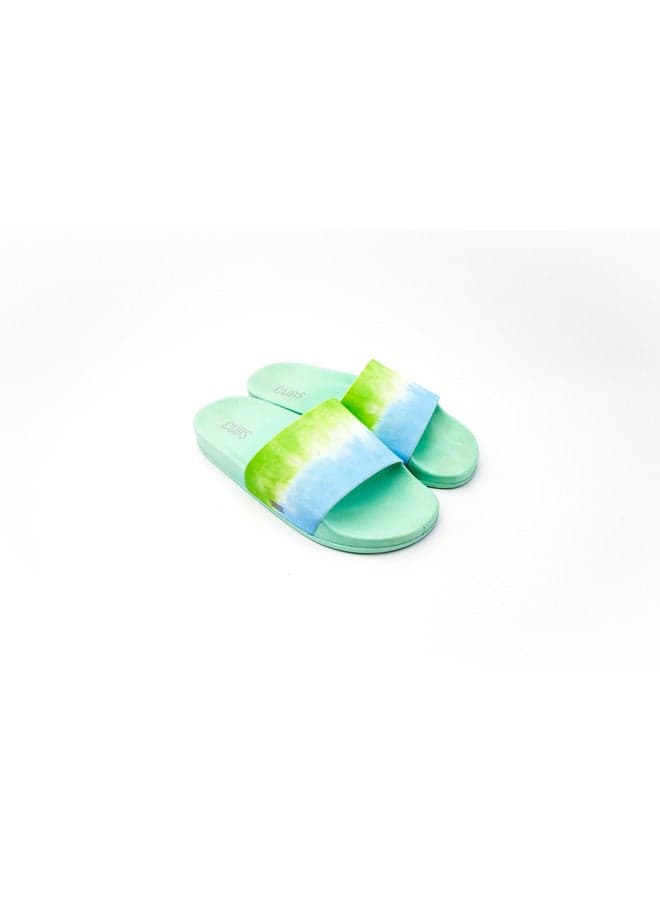 Aero Blue Summer Morning Eco-Friendly Slides - Image 1
