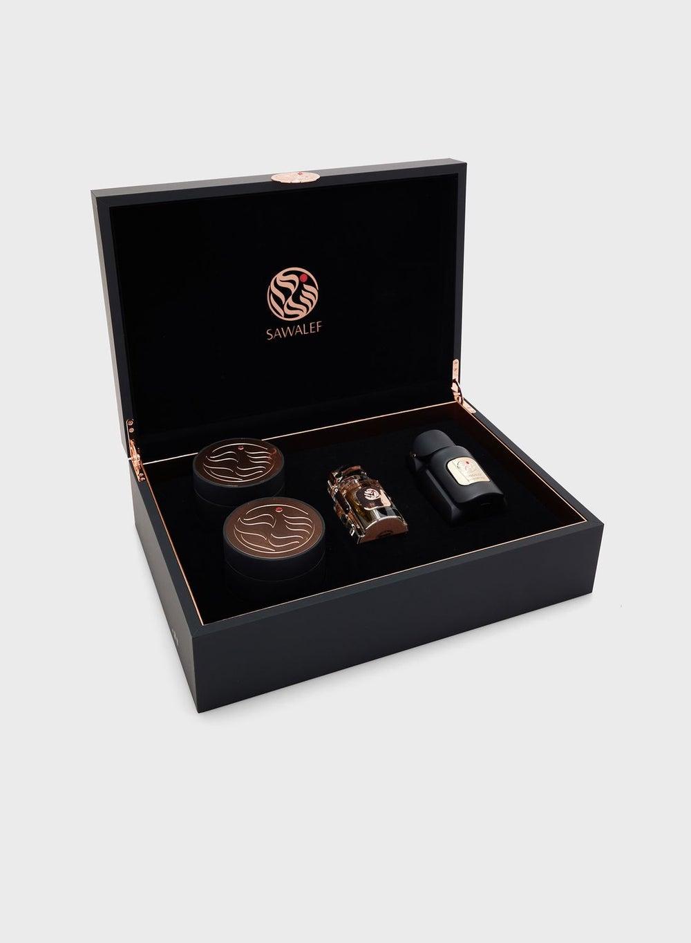 Sawalef Oud Premium Fragrance Ensemble - Image 1