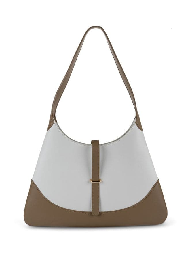 Vincci Green Elegance: Chic Solid Shoulder Bag for Women - Image 1