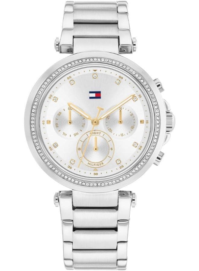 TOMMY HILFIGER Women's Elegant Steel Strap Watch - Image 1